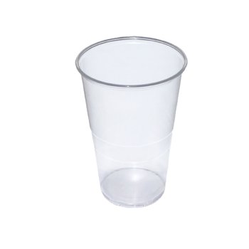 50 Stk. Trinkbecher Plastikbecher 500 ml klar PP